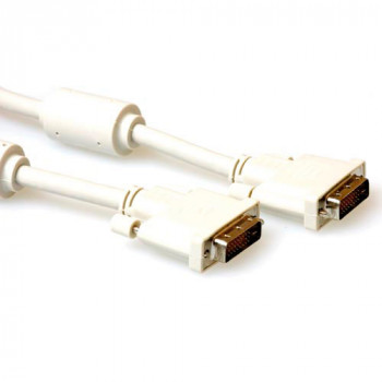 ACT DVI-D Dual Link kabelis M/M Ivory 10m (AK3634)