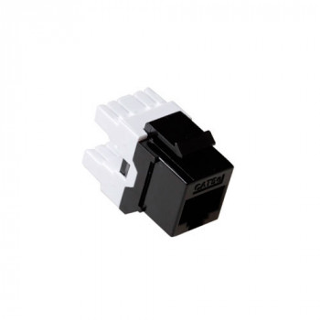 ACT CAT5e UTP Keystone Jack RJ45 Punch Down juodas TD5012