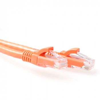 ACT Orange 1,5 m U/UTP CAT6A „Snagless“ tinklo kabelis su RJ45 jungtimis IB2151