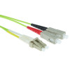 ACT MTRJ-SC 9/125µm OS1 Duplex 2m Šviesolaidinis Kabelis Geltonas RL5902