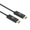 ACT 15m HDMI Premium High Speed 4K aktyvusis optinis kabelis v2.0 LSZH HDMI-A male to HDMI-A male (AK3889)