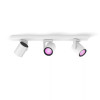 Signify Philips Hue White & Color Ambiance Argenta 3-Spot lubų šviestuvas, baltas