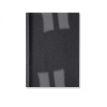 GBC LeatherGrain terminio įrišimo viršeliai A4, 1,5 mm, iki 15 lapų, juodi, 100 vnt., ThermaBind T200/T400 IB451607