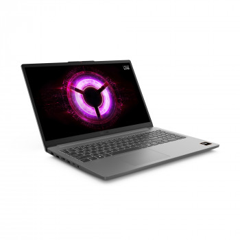 Lenovo LOQ 15ARP10E 83S000C7GE nešiojamas kompiuteris, 15,6 colio Full HD IPS 144Hz, AMD Ryzen 5 150, 16GB DDR5, 512GB SSD, GeForce RTX 3050 6GB, Windows 11 Home, vokiška klaviatūra