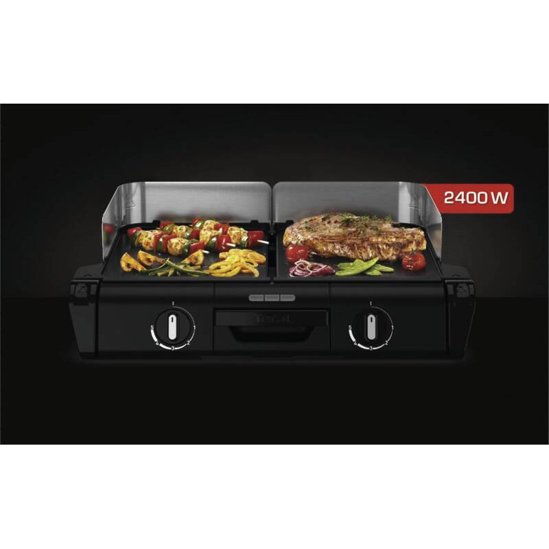 Tefal Family Grill TG800N elektrinis stalinis grilis