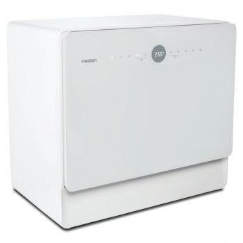 Medion DWT50 (MD 37775) laisvai pastatomas indaplovės 50 cm pločio, 9 vietų, energijos klasė F, balta