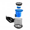 Medion E2001 cilindrinis siurblys 18 kPa, 2L, HEPA filtras, juodas/mėlynas