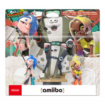 Nintendo Splatoon Raiders amiibo 3 rinkinys: Mako, Muri ir Mantaro (Deep Cut) - NFC figūrėlės Nintendo Switch