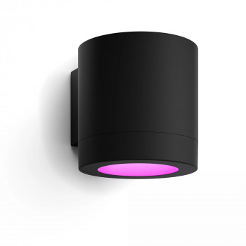 Philips Hue WACA Muscari sieninis prožektorius apvalus juodas