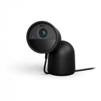 Philips Hue Secure laidinė vaizdo kamera su stovu, 2K vaizdo raiška, juoda