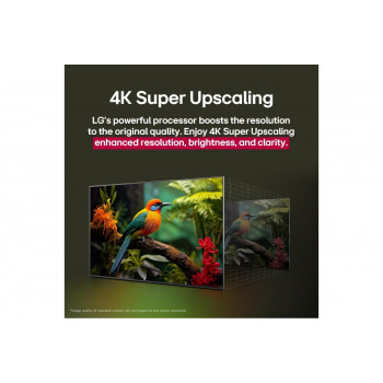 LG 65QNED82A3B 65 colių QNED 4K išmanusis televizorius su α7 Gen6 AI procesoriumi