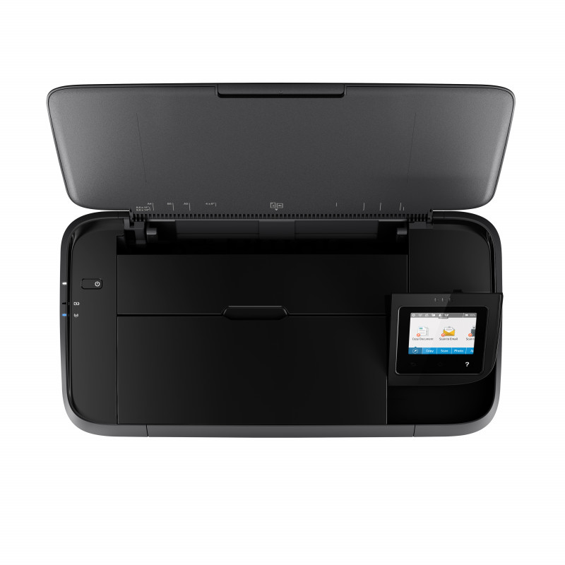 HP OfficeJet 250 Mobilusis All-in-One Spausdintuvas - Spausdina, Kopijuoja, Nuskaito, Wi-Fi, 4800 x 1200 DPI, 10 ppm Juodai
