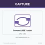 Capture Cable Powered USB Y 24V, 1,8 m
