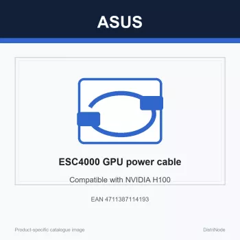 Maitinimo laidas ASUS ESC4000 serijai, suderinamas su NVIDIA H100, ASUS firminis