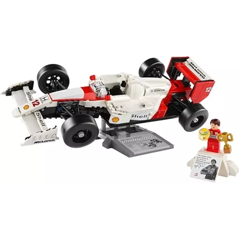 LEGO ICONS McLaren MP4/4 Ayrton Senna 10330 – konstruktorius modelis suaugusiems