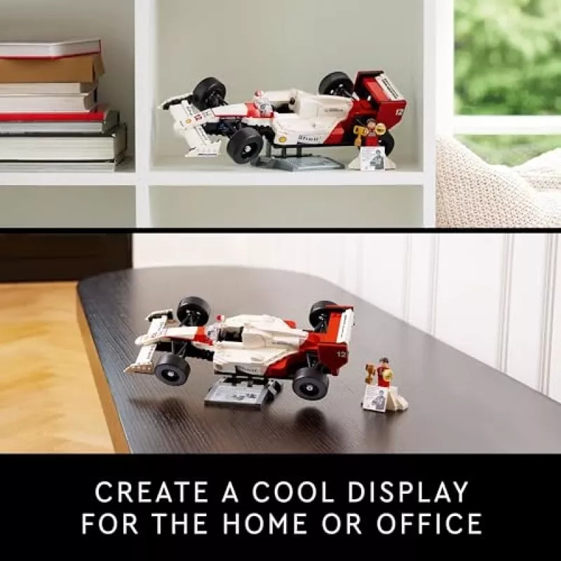 LEGO ICONS McLaren MP4/4 Ayrton Senna 10330 – konstruktorius modelis suaugusiems