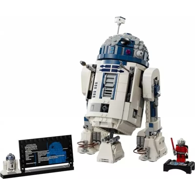 LEGO statomas droidas R2-D2 rinkinys 75379 – 1 050 detalių, 10+ metų, 160×110×240 mm, 0,24 kg