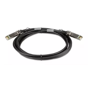 D-Link 3M SFP+ tiesioginio prijungimo rietuvės kabelis, 3 m, SFP+, SFP+, Vyriškas/Vyriškas