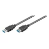Wentronic Goobay USB 3.0 SuperSpeed ilginimo laidas, juodas, 5 m - USB 3.0 kištukas (A tipas) > USB 3.0 lizdas (A tipas) (95726)