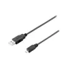 Equip USB 2.0 A tipo į Micro-B laidas, 1 m, juodas