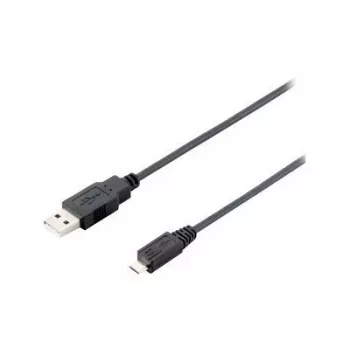 Equip USB 2.0 A tipo į Micro-B laidas, 1 m, juodas