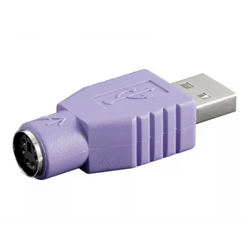 Microconnect USBA-M/PS2-F adapteris spalvos Violet