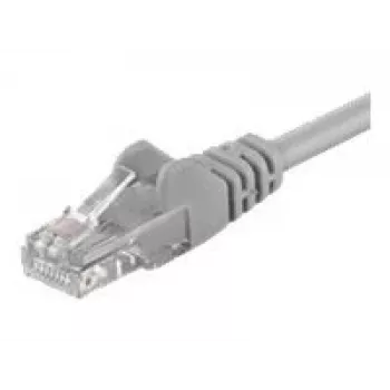 Wentronic Goobay CAT 6 Patch Laidas, U/UTP, Pilkas, 5 m - CCA vario mišinys (68419)