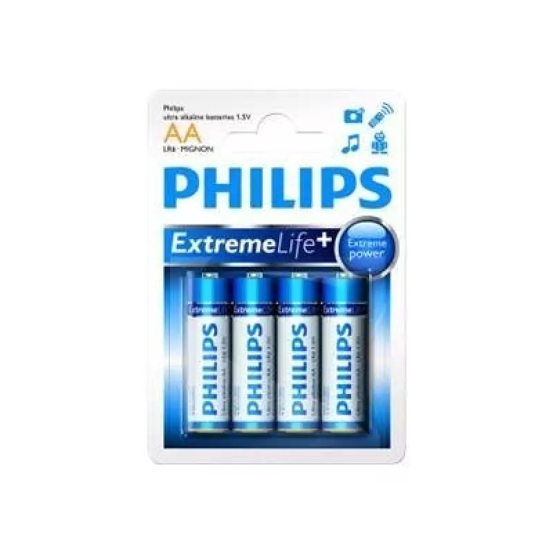 Vienkartinė baterija Philips LR6E4B/10