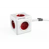 Allocacoc PowerCube Extended - 1,5 m - Pilka - Raudona - 220-240 V