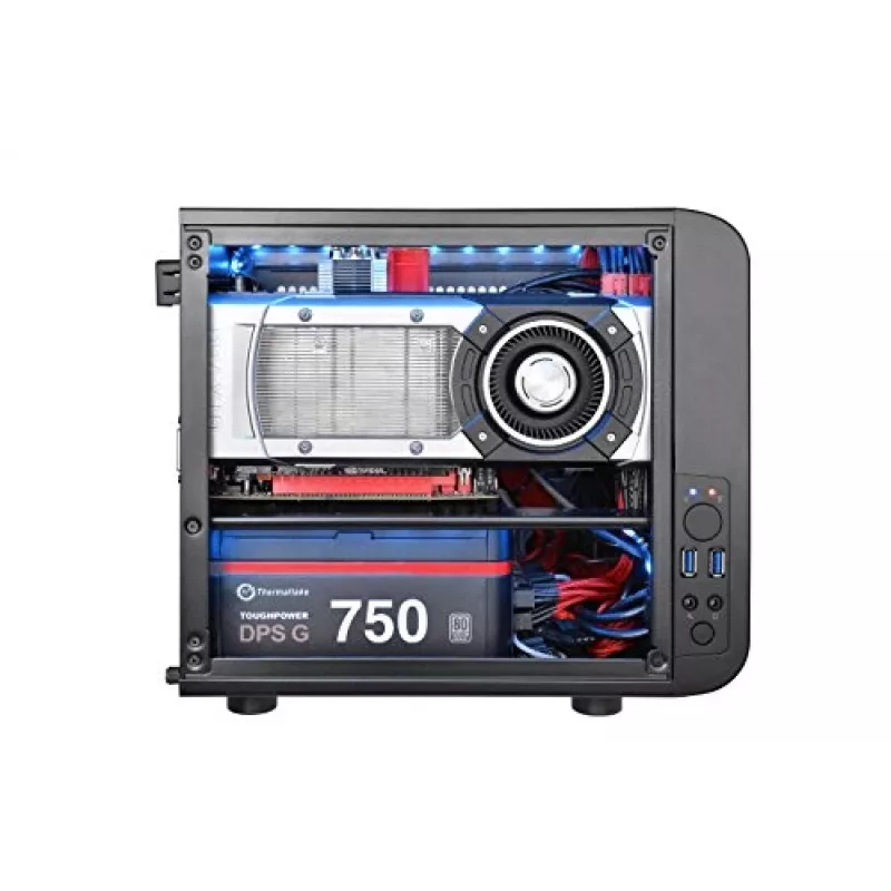 Terminis korpusas Thermaltake Core V1 Cube Black