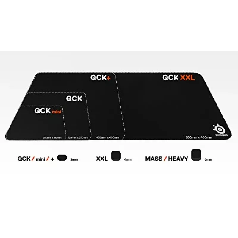 SteelSeries QcK Heavy XXL pelėdas (XXL 900mm x 400mm)