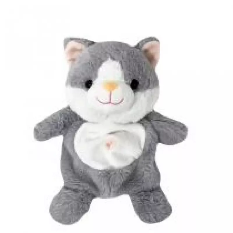 Minkštas kačiukas rankine lėlė TULILO 9343, 26 cm, interaktyvus žaislas
