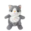 Minkštas kačiukas rankine lėlė TULILO 9343, 26 cm, interaktyvus žaislas