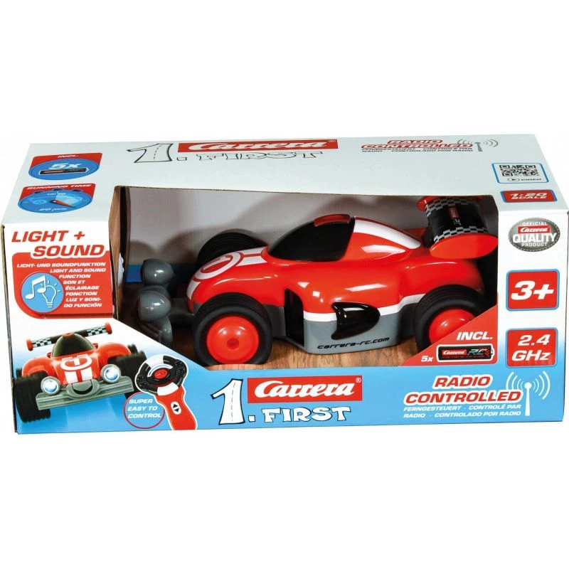 Radijo bangomis valdomas automobilis CARRERA RC Racer 2.4 GHz modelis 370181073P