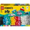 LEGO Classic Creative Vehicles Spalvingų automobilių rinkinys su policijos automobiliu ir 11023 žalia pagrindo plokštė 32x32