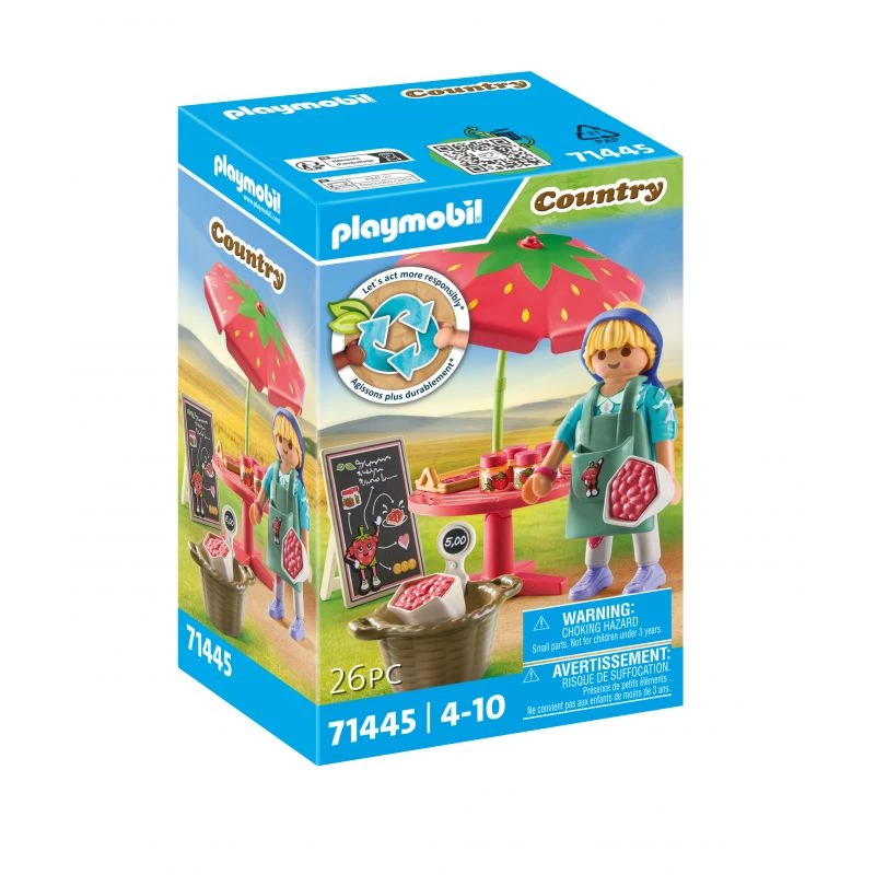 Playmobil Country Naminės braškių uogienės prekystalis