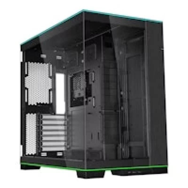 Lian Li O11D EVO kompiuterio korpusas MIDI bokštas juodas RGB grūdintas stiklas