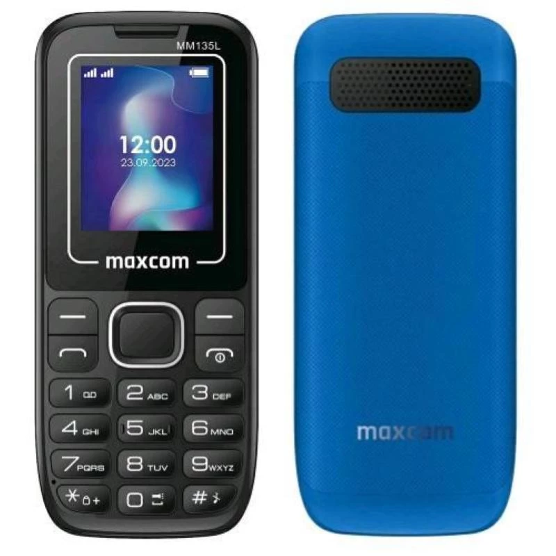 Maxcom MM135LITE Classic GSM kišeninis mobilus telefonas - Mėlyna