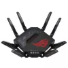 ASUS ROG Rapture GT-BE98 belaidis maršrutizatorius 10 Gigabit Ethernet keturių juostų (2,4 GHz / 5 GHz-1 / 5 GHz-2 / 6 GHz) Juoda