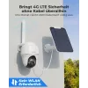 Reolink Go Series G430 - 5MP lauko baterijinė kamera, 4G LTE tinklas, žmogaus/transporto priemonės/gyvūno aptikimas, 355° pasukimas ir 140° pakreipimas