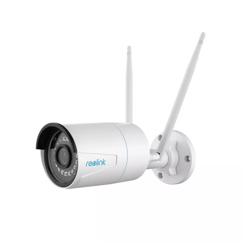 Reolink W320 – 5MP lauko apsaugos kamera, 2,4/5 GHz Wi-Fi, asmens/transporto priemonės/gyvūno aptikimas, 100 pėdų naktinis matymas