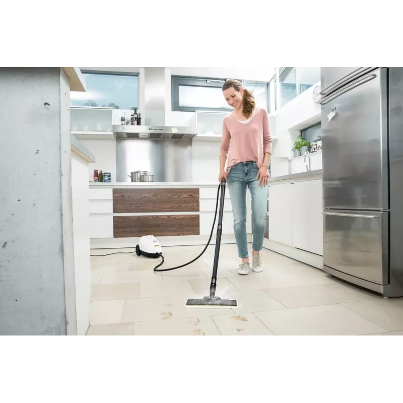 Kärcher SC 2 EasyFix Cylinder garų valytuvas 1 L 1500 W Juoda, Balta