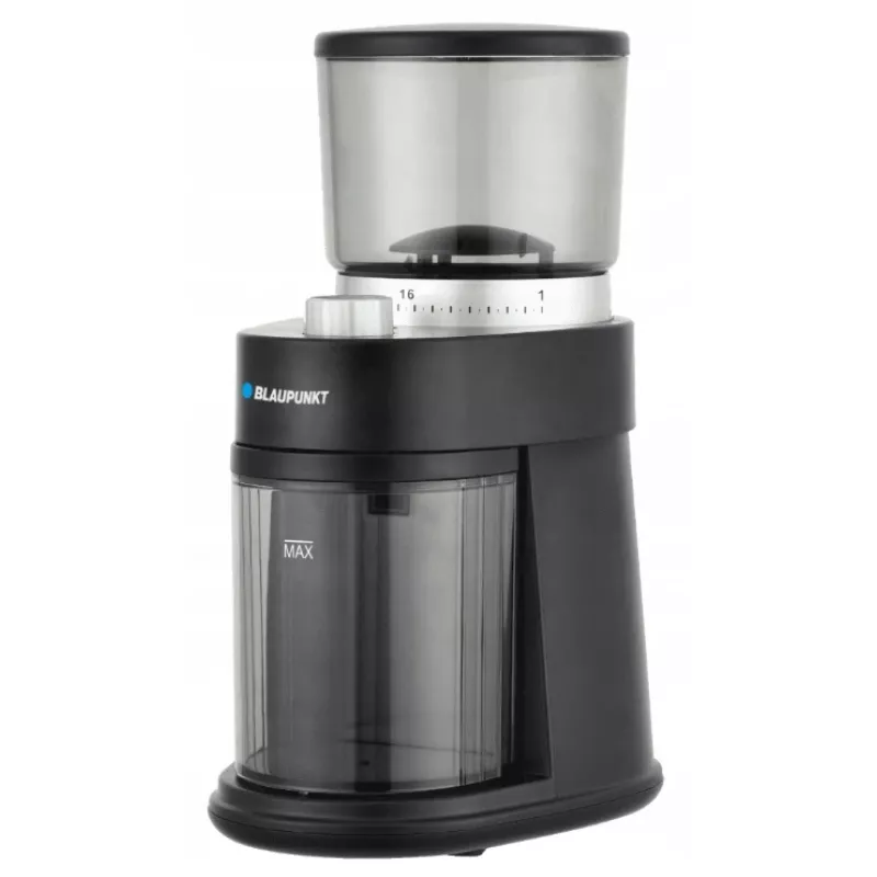 Kavos malūnėlis su peiliukais BLAUPUNKT FCM501 – 250 g pupelių, 180 g maltos, 120 W, sidabrinis