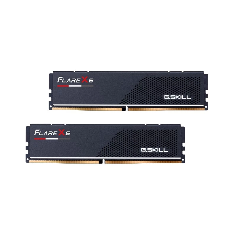 G.SKILL Flare X5 DDR5 64GB (2x32GB) 6000MHz CL30 atminties rinkinys su šilumos sklaidytuvu ir AMD EXPO palaikymu