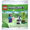 LEGO Minecraft Steve ir mažylis panda 30672 Polybag