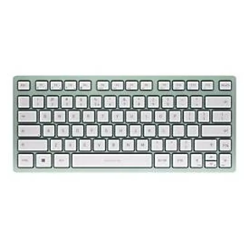 CHERRY KW 7100 MINI BT belaidė klaviatūra, Bluetooth, QWERTY US International, mėtų spalva