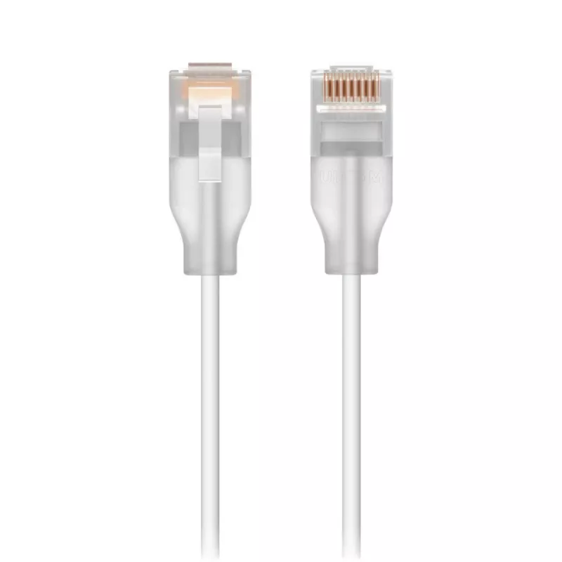 Ubiquiti UACC-Cable-Patch-EL-0.15M-W tinklo laidas Cat6, peršviečiamas baltas