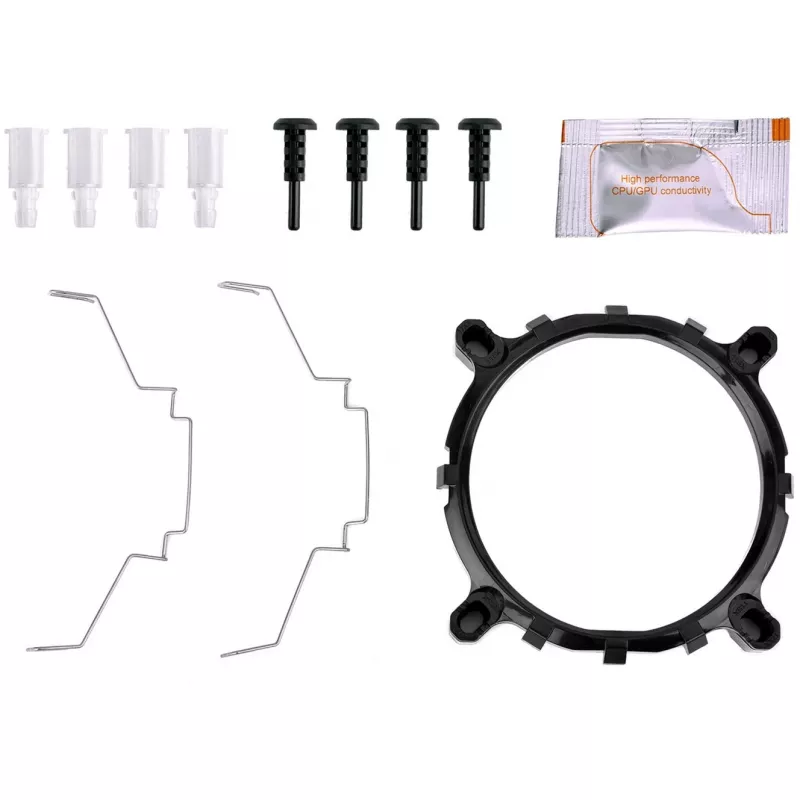 Thermaltake Contac 9 SE procesoriaus oro aušintuvas 9,2 cm juodas, baltas