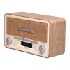 Denver DAB-18LW retro radijas su DAB+, FM ir Bluetooth, baltas