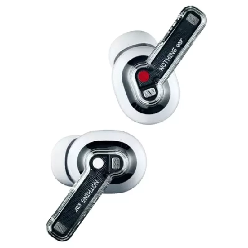 Ausinės Nothing Ear True Wireless Stereo, skaidriai baltos